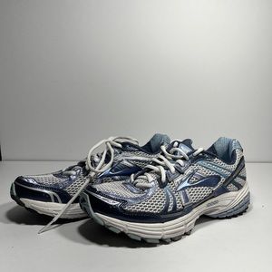 Brooks Adrenaline GTS 12 Road-Running Shoes - Women's Size Us 8.5 Grey/blue